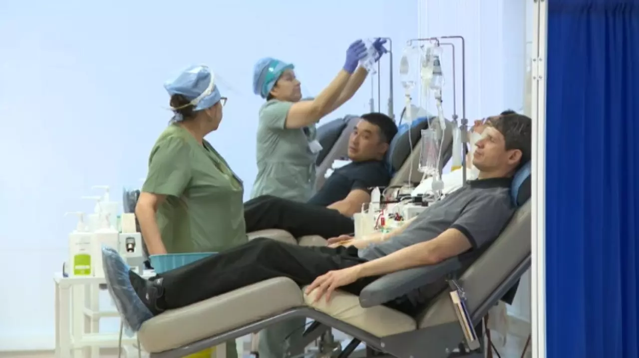 В Казахстане снижается количество регулярных доноров