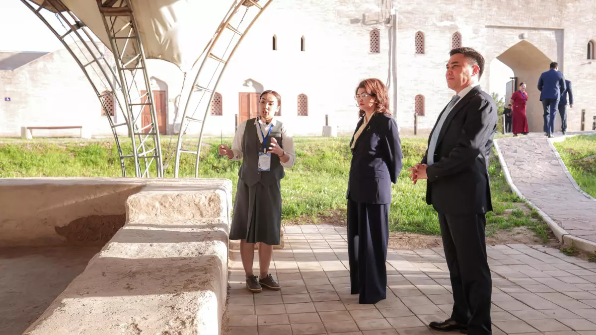 Аида Балаева ознакомилась с туристическим потенциалом Шымкента