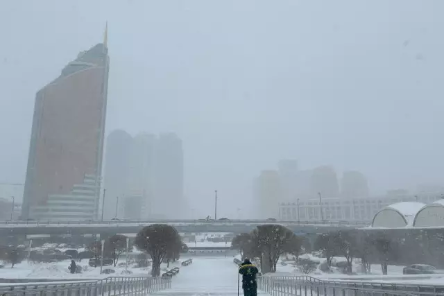 Астанаға қар мен аяз қайта оралады