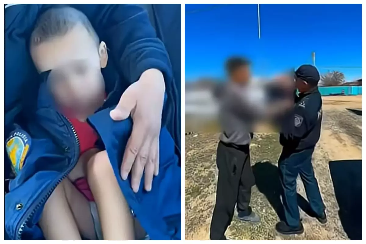 Шығыс Қазақстанда полиция дәретхананың маңынан футболка мен жөргек киген жалаңаяқ бүлдіршінді тапты