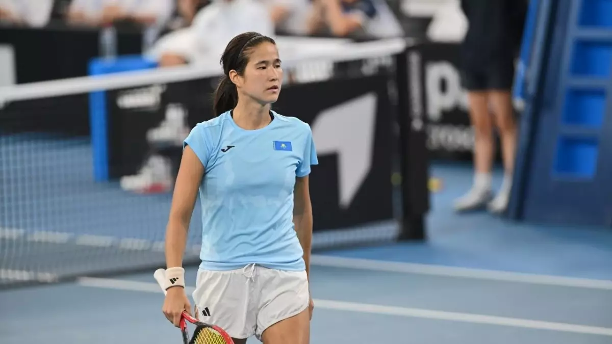 Женская команда Казахстана по теннису поднялась в мировом рейтинге