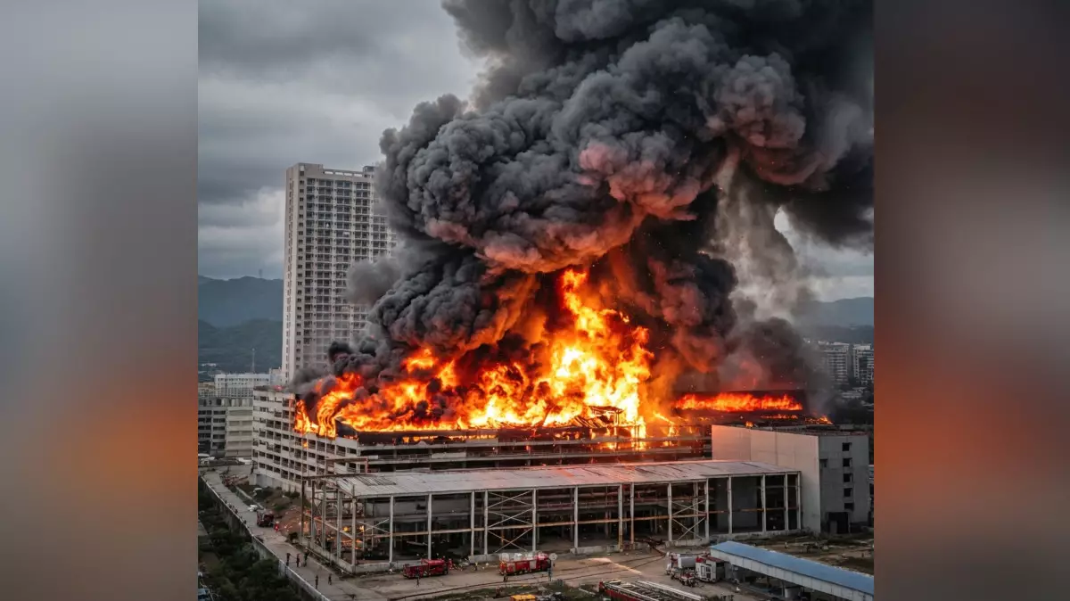 Пожар в Китае на заводе электрокаров BYD: что известно