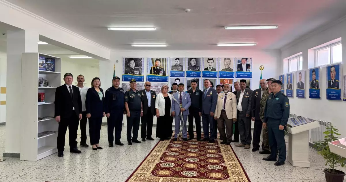  Шымкентте патриоттық музей ашылып, жас өрендер ант берді 