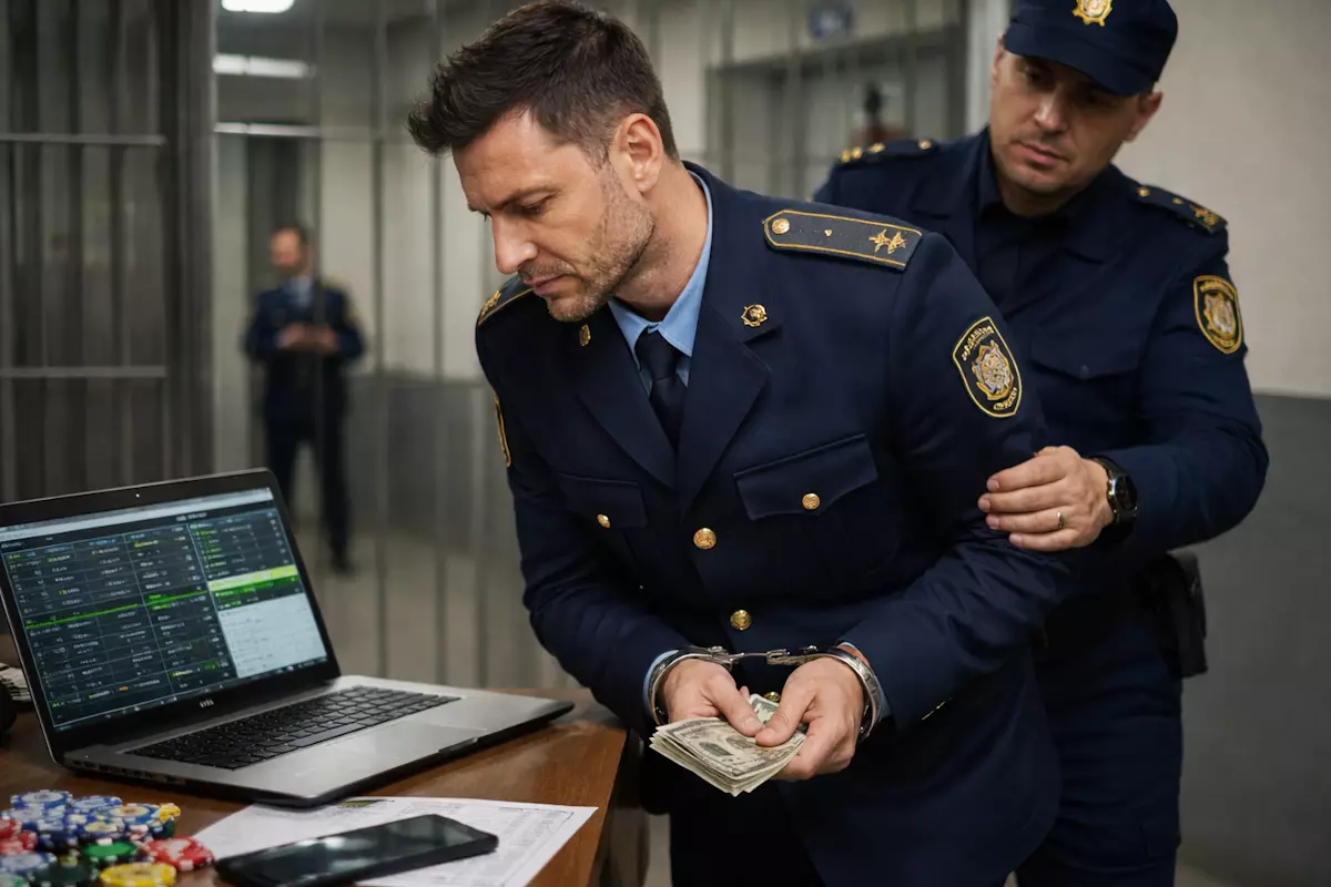 В Павлодаре капитана разжаловали за взятки в колонии и ставки