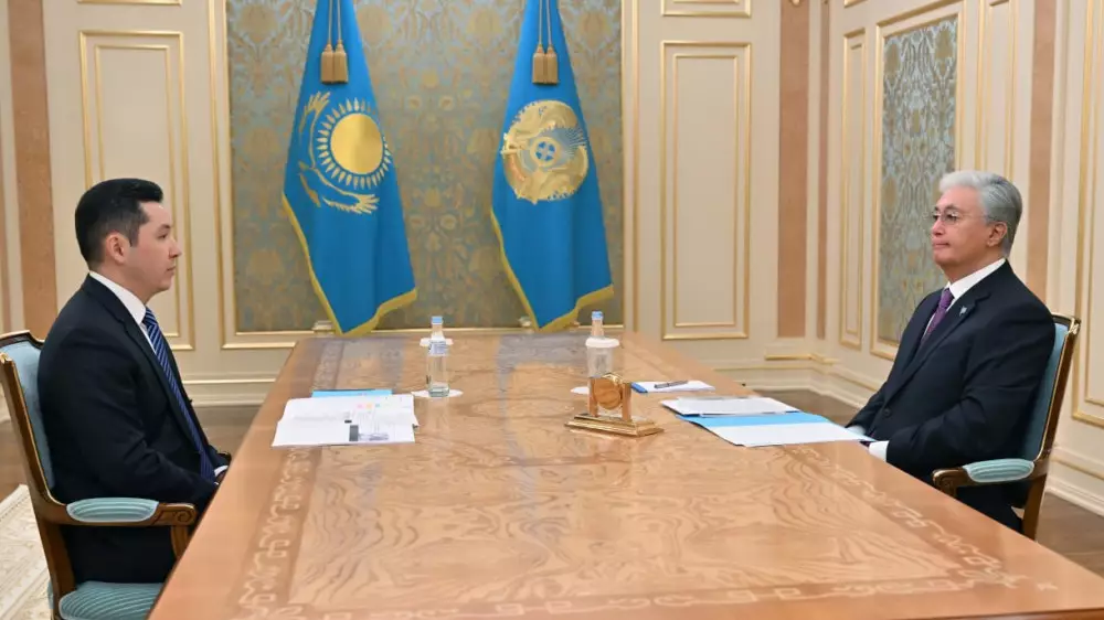 Тоқаев “Астана“ халықаралық қаржы орталығының басқарушысын қабылдады