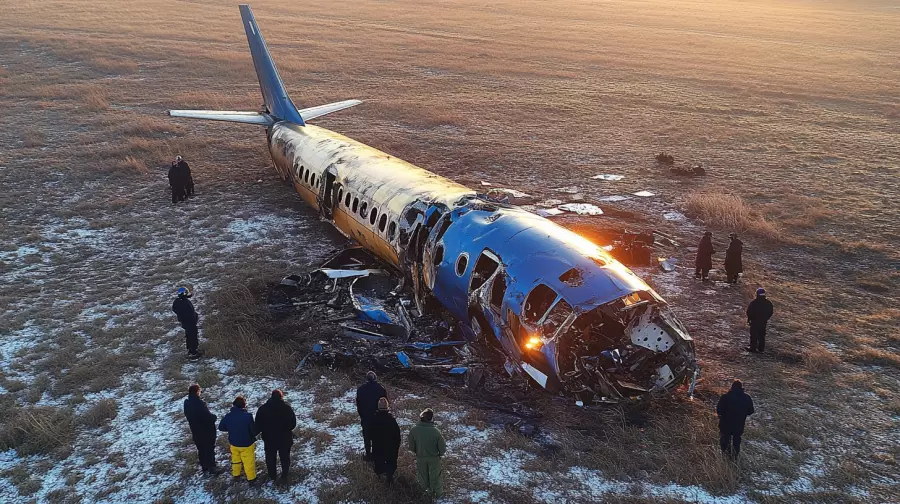 Ақтаудағы ұшақ апаты: Ресей мен Әзербайжан бірлескен мәлімдеме жасады