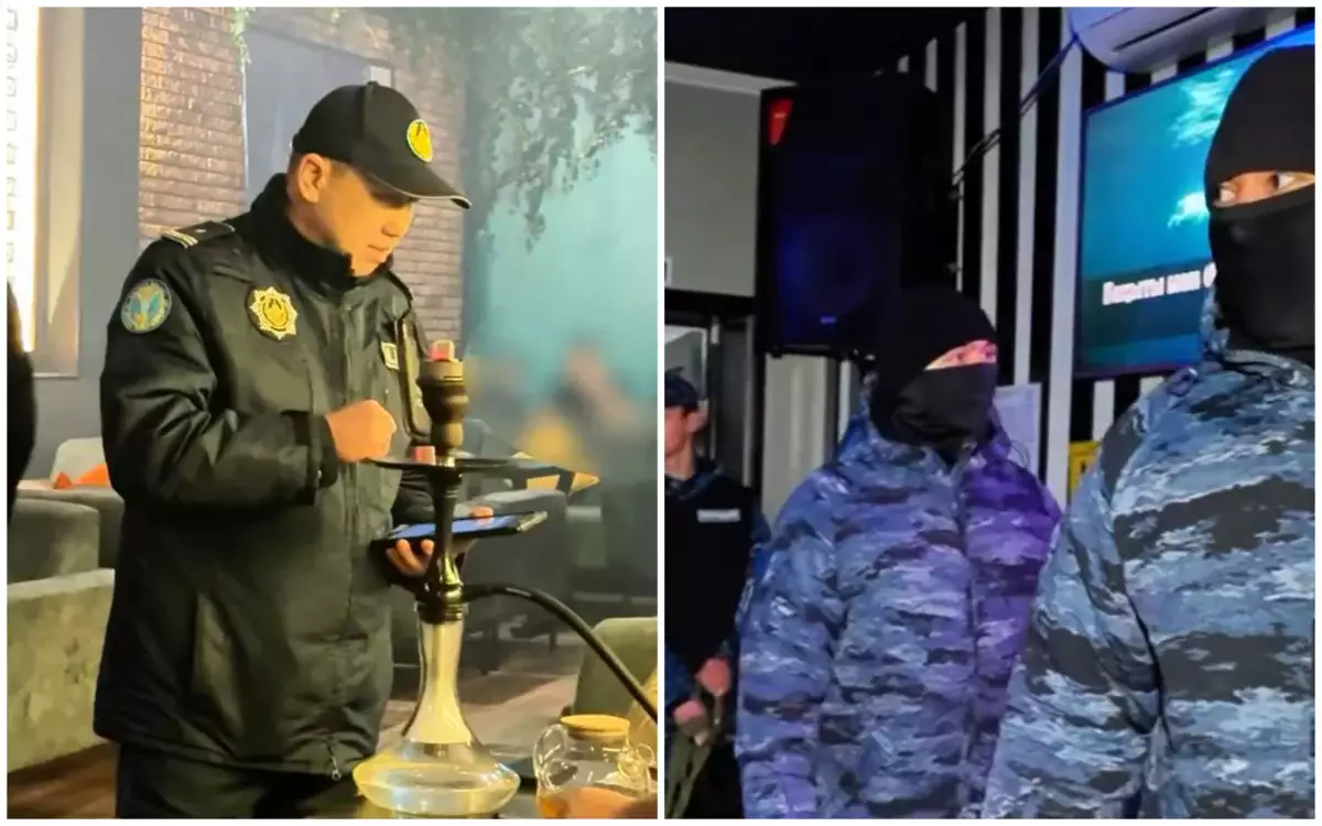 «Теперь я спокоен»: казахстанцы высмеяли рейд полиции против кальянщиков