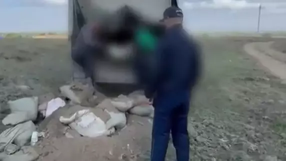 Ақтөбеде далаға қоқыс төккен «Газель» жүргізушісі ұсталды