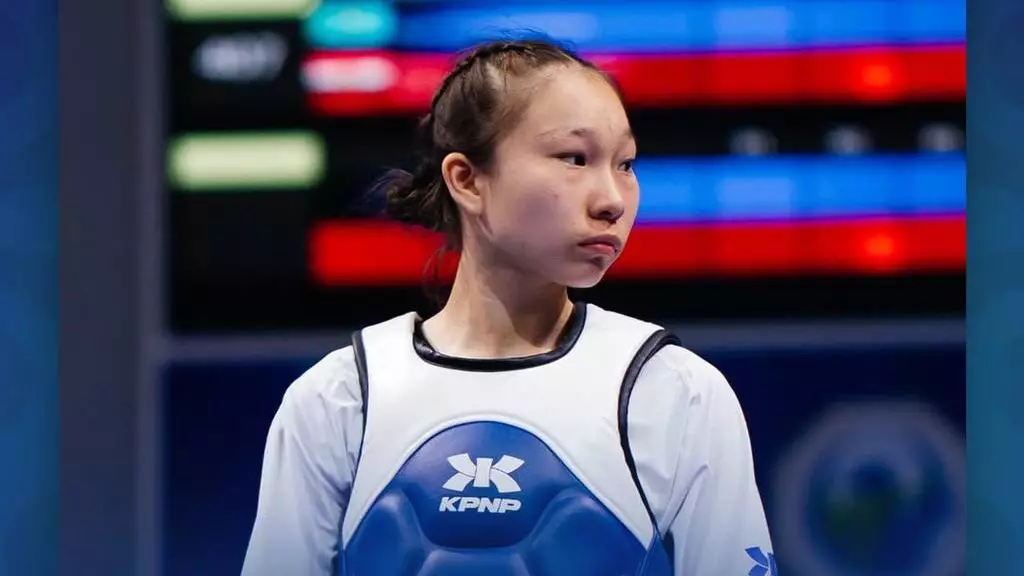 Алтын медаль алды: Таеквондошы Айым Серікбаева жастар арасында әлем чемпионы атанды