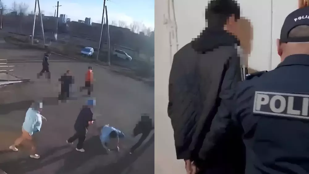 Пьяная компания избила врача до потери сознания в Экибастузе - видео