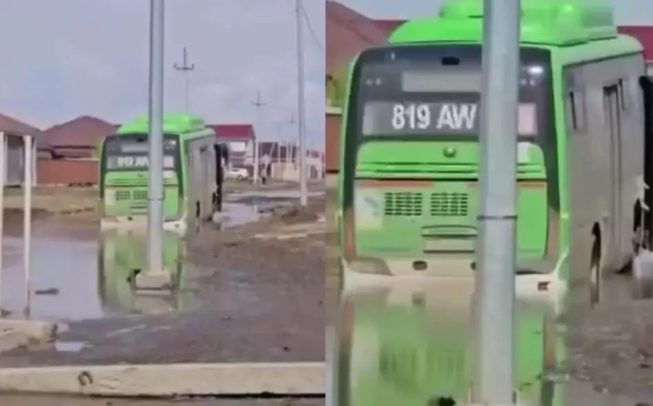 Жаңбыр жауса – автобус бататын қала: Атыраудағы жол кімге керек?