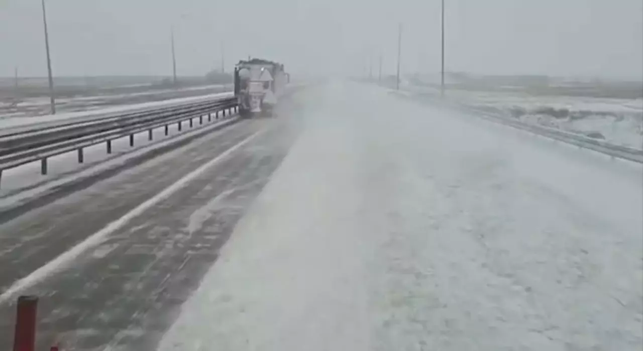 Қарағанды облысында қар жауды