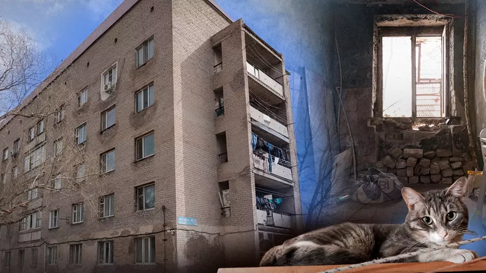 Коммунальный ад в промзоне Астаны: Пятиэтажка загнивает на глазах у жильцов