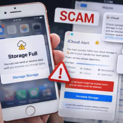 «Ваш iCloud заполнен»: как работает новая схема интернет-мошенников