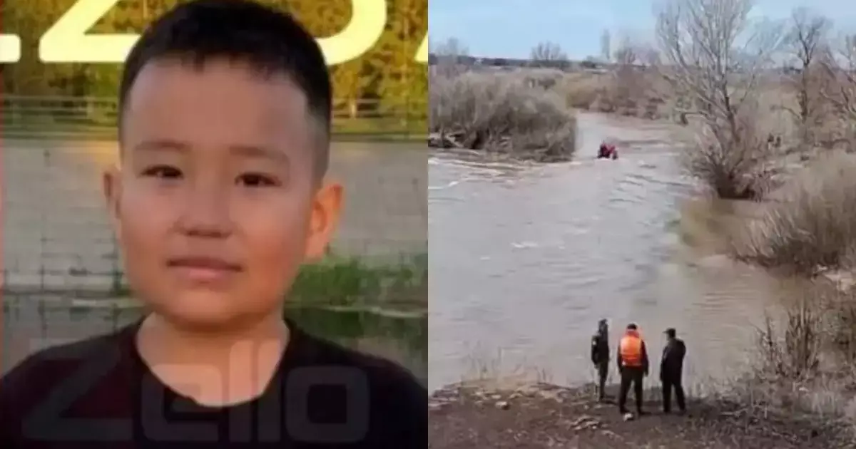  Ақтөбеде өзенге құлап кеткен 10 жастағы бала үш аптадан бері табылмай жатыр 
