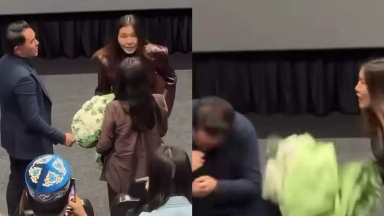 "Сорлы еркек": Танымал қазақ актері көңілдесімен киноға барамын деп әйеліне ұсталып қалды (ВИДЕО)