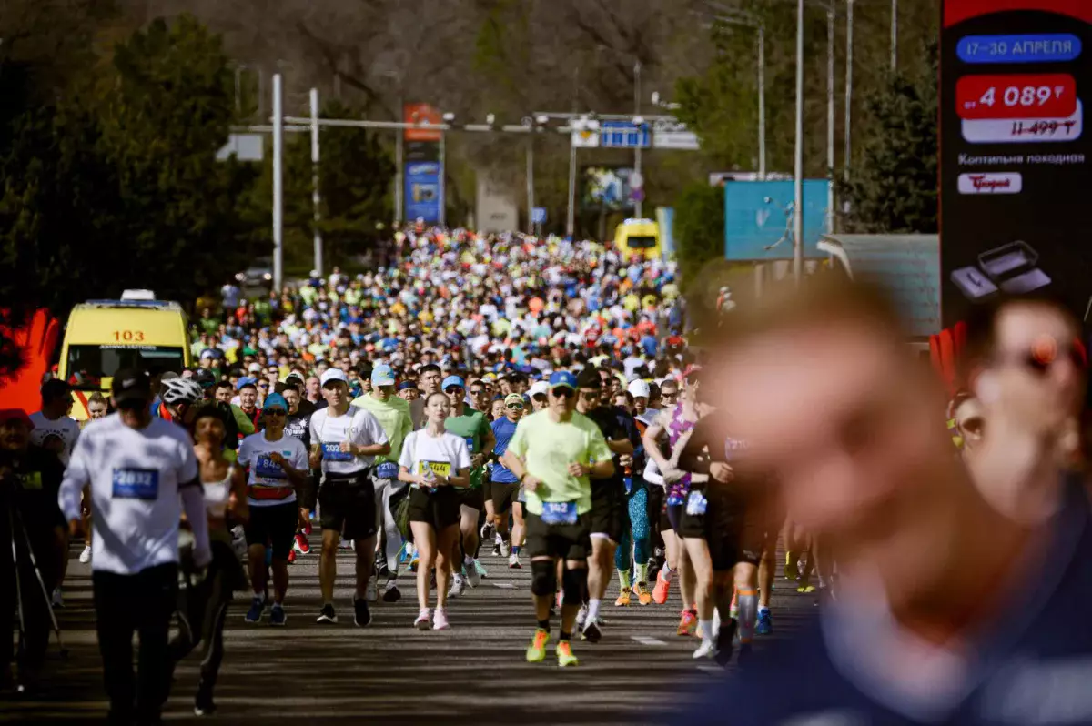 Almaty Half Marathon жарысына 44 елден 10 мыңнан астам адам қатысады