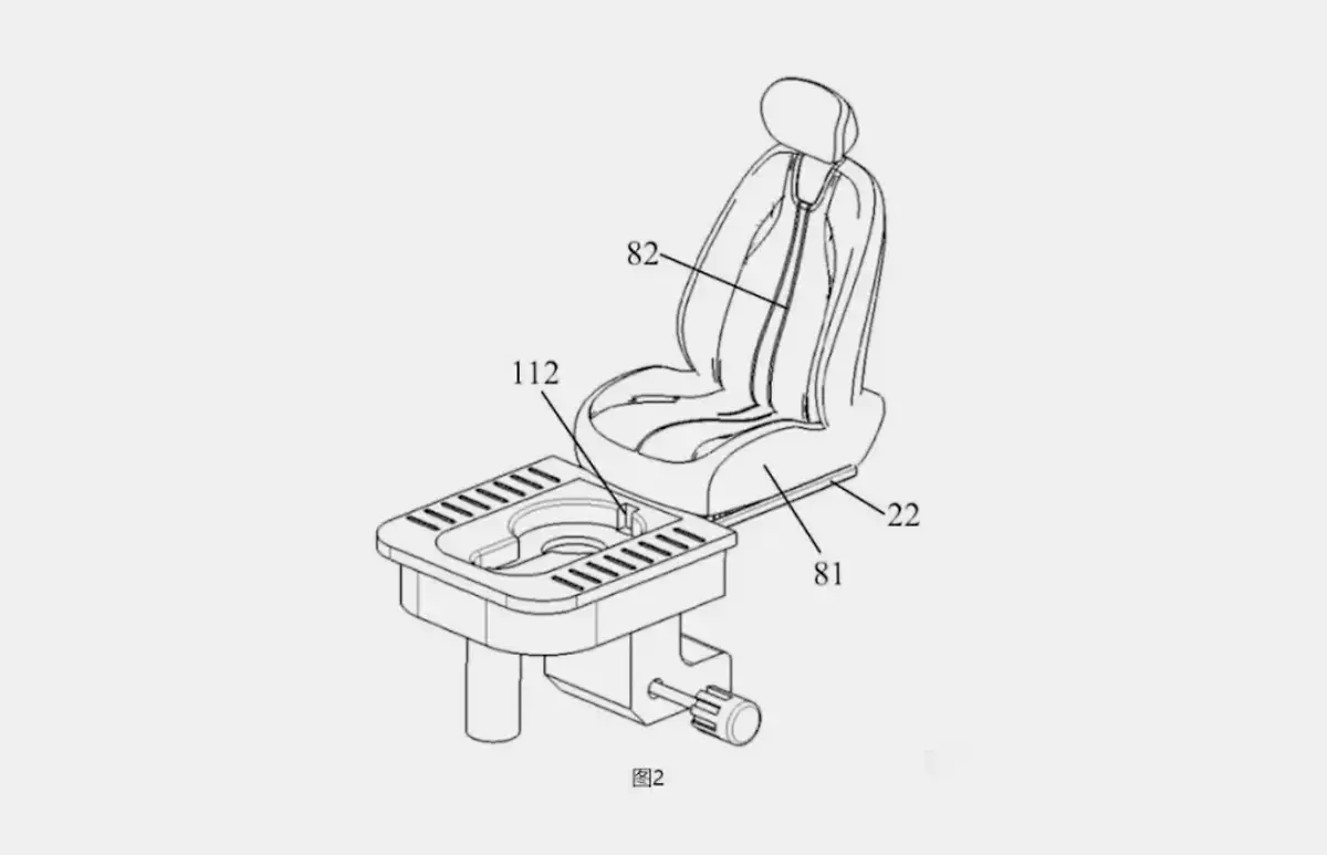 Туалет прямо в автомобиле разработали в Китае - новости на Lada.kz 16.04.2026