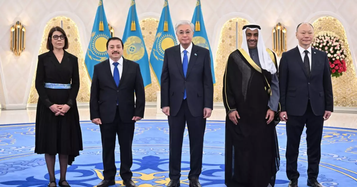  Президентке төрт мемлекеттің елшісі сенім грамотасын тапсырды 