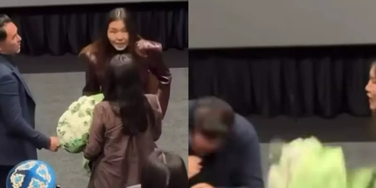 Танымал актер көңілдесімен киноға барамын деп әйеліне ұсталып қалды