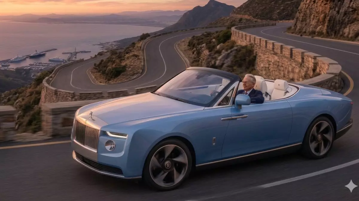 Rolls-Royce представил самый дорогой электрический кабриолет в истории