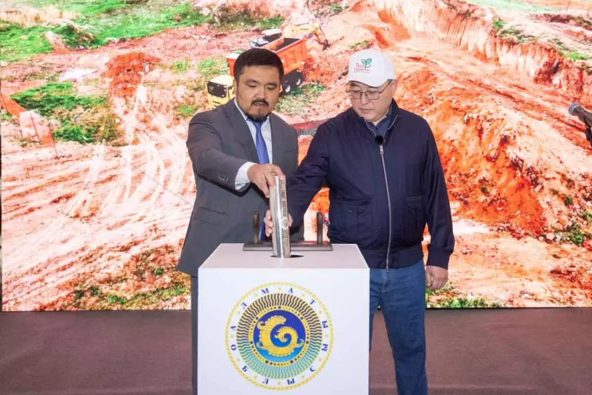 Алматы облысында қалдықтарды өңдейтін зауыт құрылысы басталды