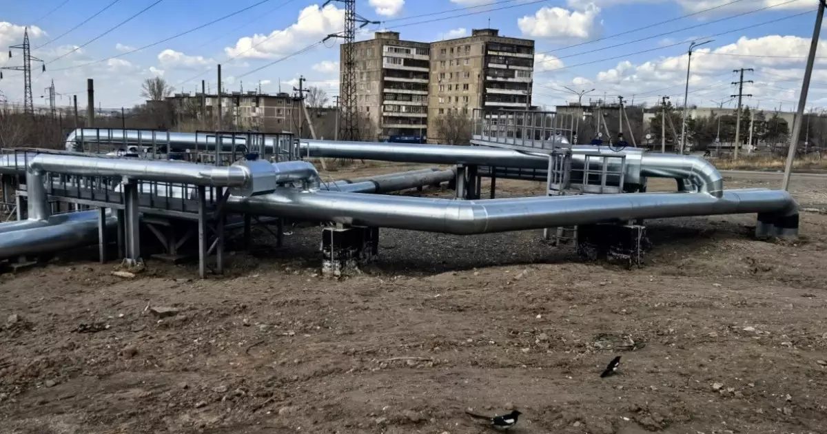  Теміртауда 36 жыл бұрын салынған жылу магистралі жаңартылды 