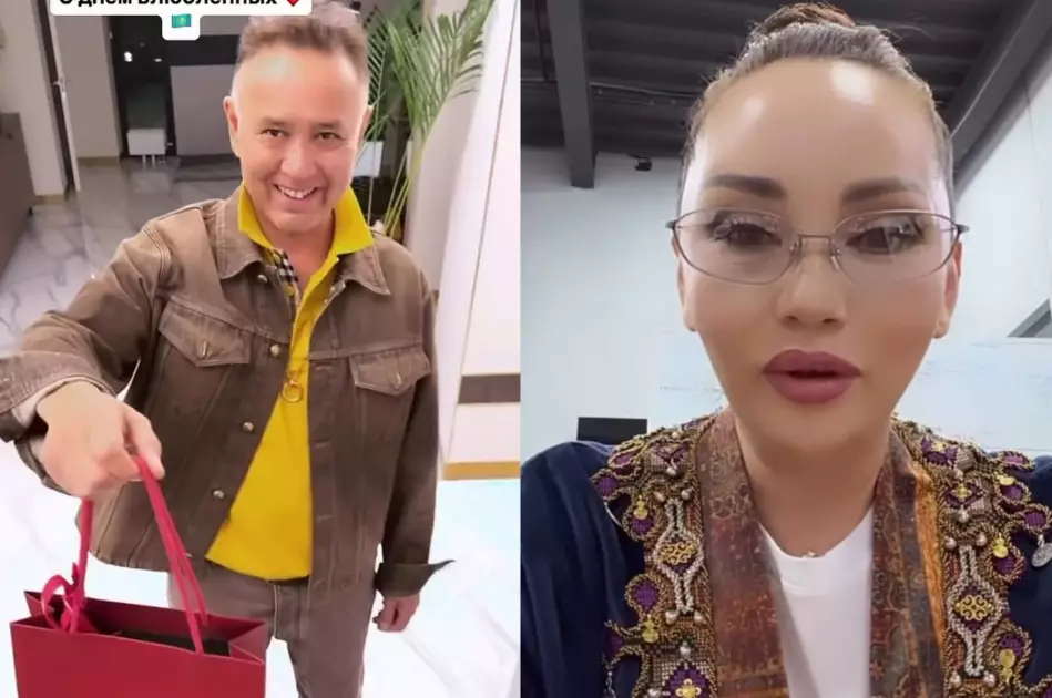 «Қуыршағым менің»: Баян Алагөзова мерекеде күйеуінен қымбат сый алды (ВИДЕО)