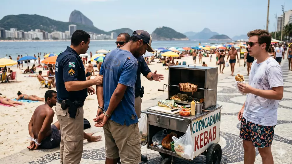 Туристка поела кебаб на почти миллион тенге в Бразилии