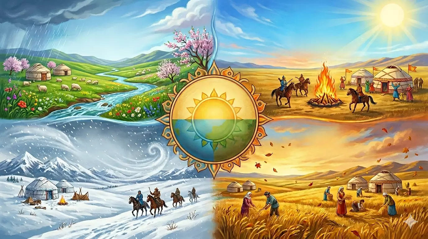 Отамалы, бесқонақ, құралайдың салқыны: қазақ ұғымындағы табиғат амалдары