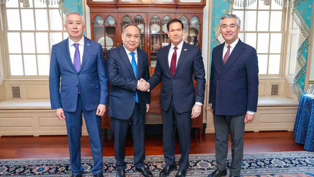 Госсекретарь США Марко Рубио встретился с делегацией из Казахстана