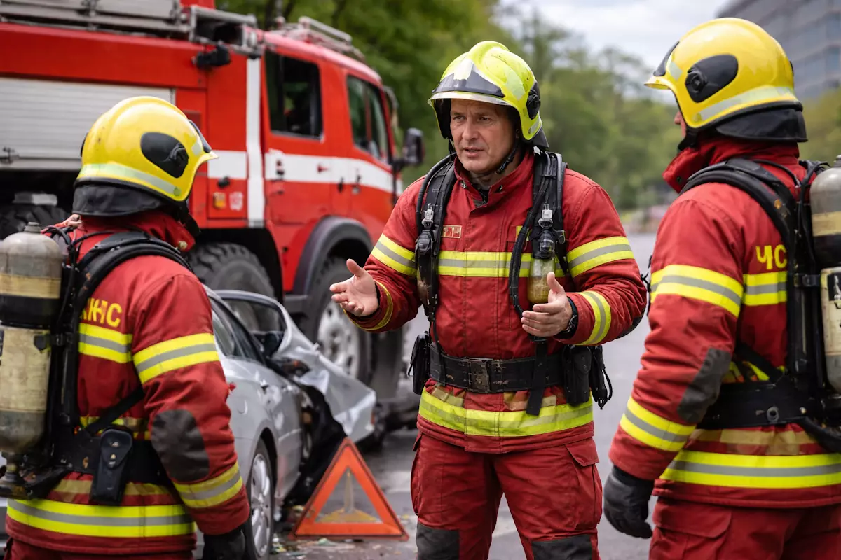 МЧС выступило против разрешения таранить машины ради проезда пожарных