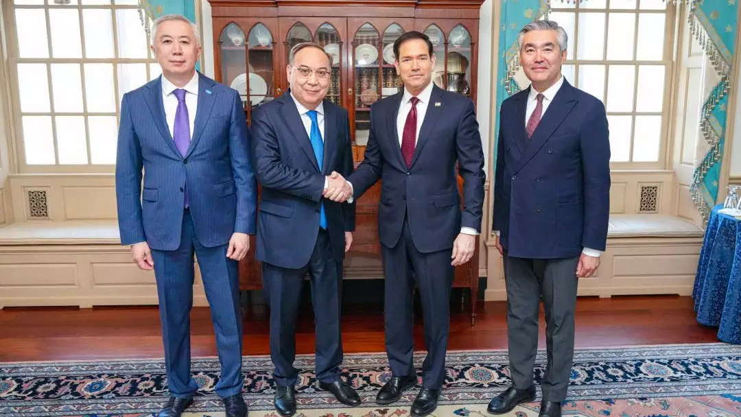 АҚШ Мемлекеттік хатшысы Марко Рубио қазақстандық делегациямен кездесті