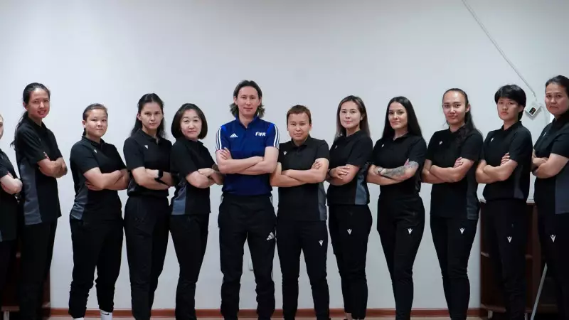 Футболдан әйел төрешілер Шымкентке жиналды