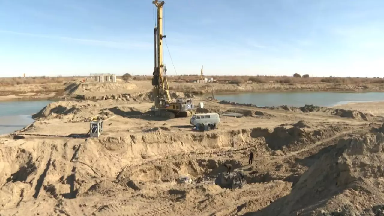 Қызылорда облысында көпір құрылысы жалғасады