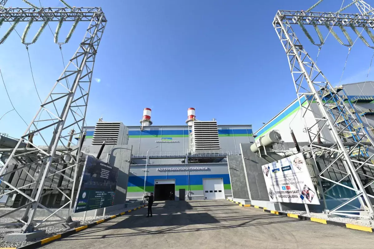 Қызылордадағы жаңа жылу-электр орталығында электр энергиясы өндірілуде