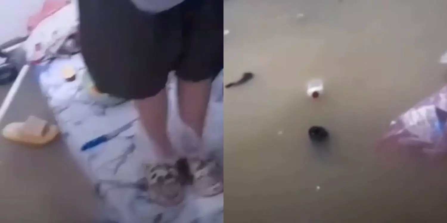 Жаңаөзен мен Ақшымырауда нөсер жауыннан кейін үйлерді су басты