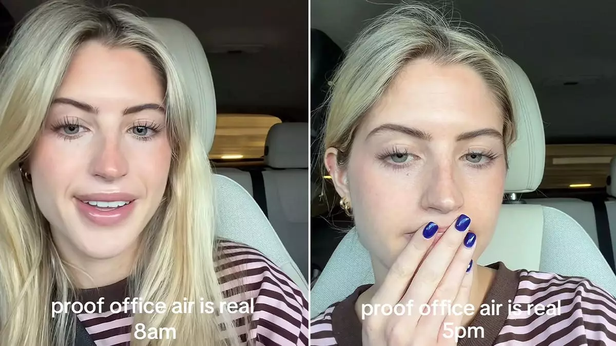 Тренд "офисного воздуха" убеждает людей, что работа старит их, делая менее свежими.