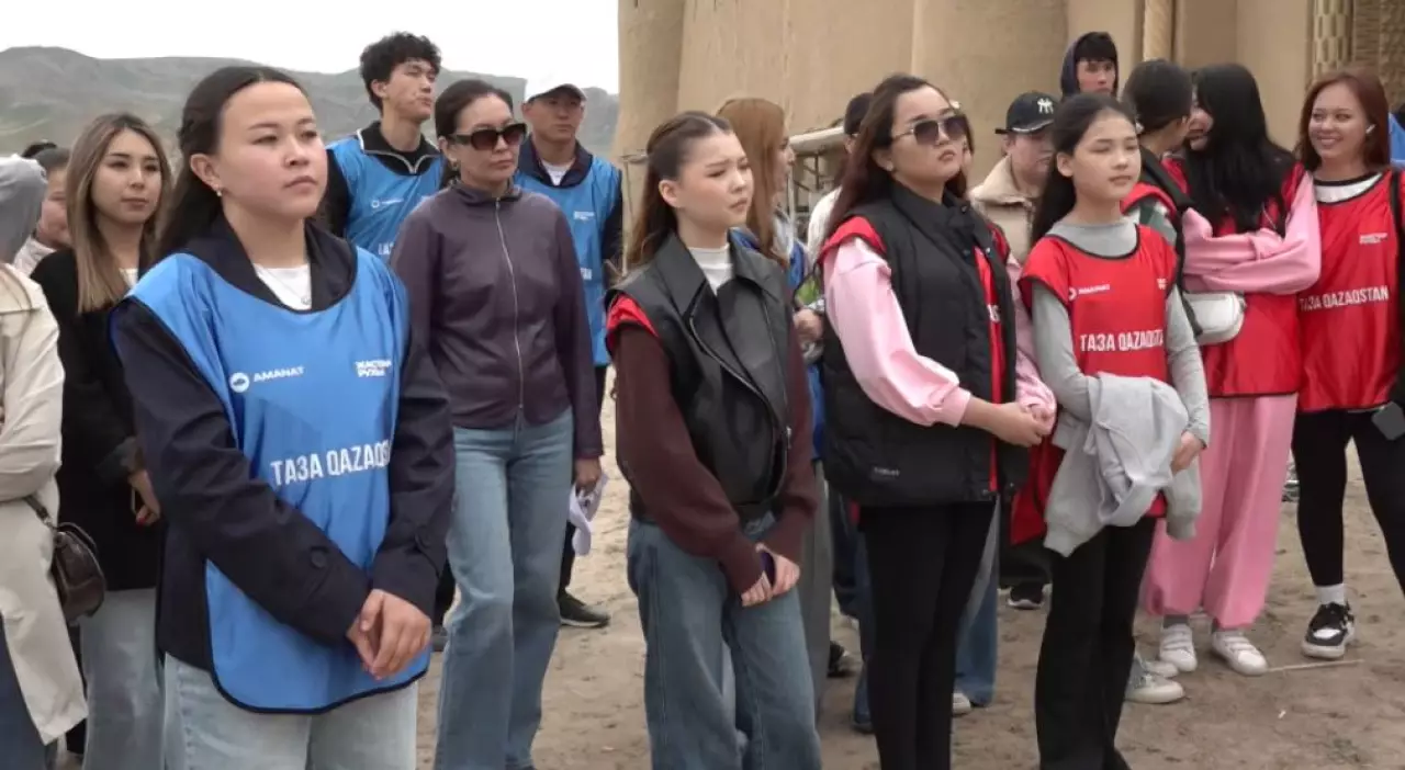 Алматы облысында «Көшпенділер қалашығында» экологиялық шара өтті