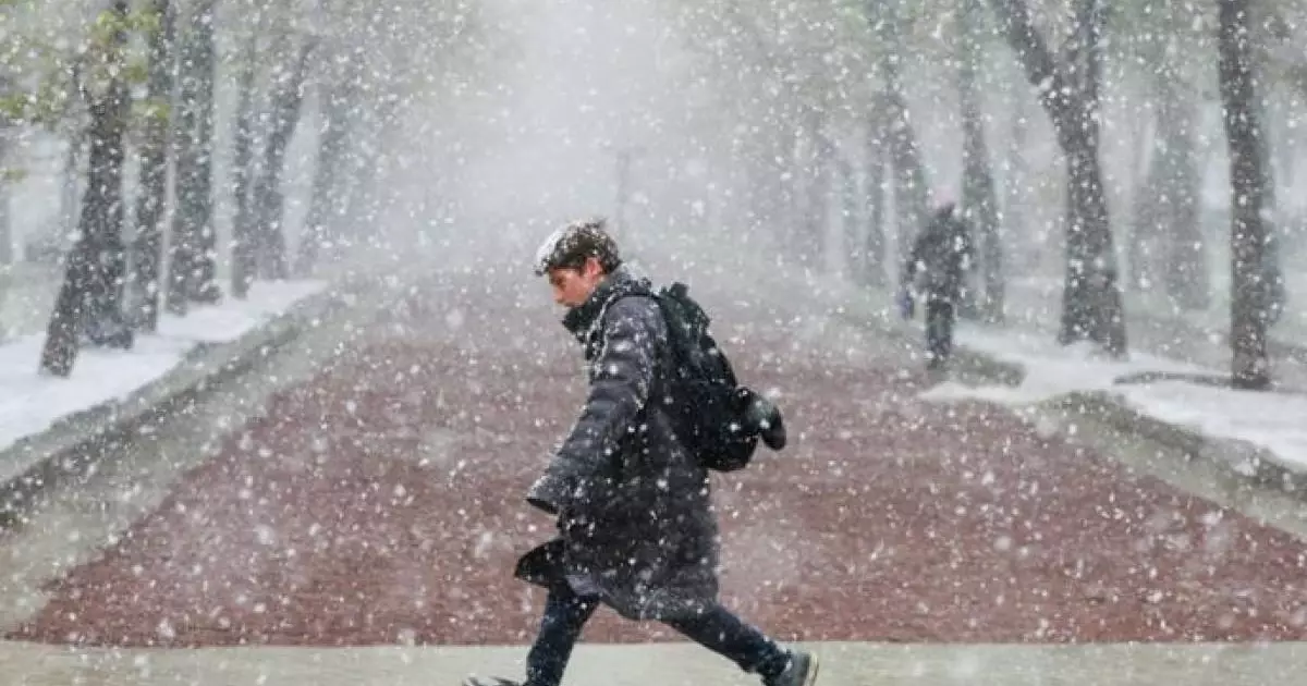  Погода в Казахстане 17 апреля: мороз, местами снег и сильный ветер 