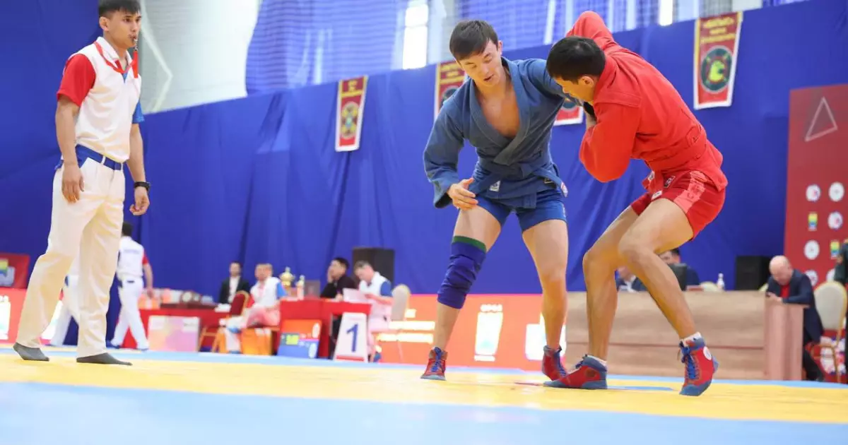   Спорттық және жауынгерлік самбодан Ұлттық ұлан чемпионаты мәресіне жетті   