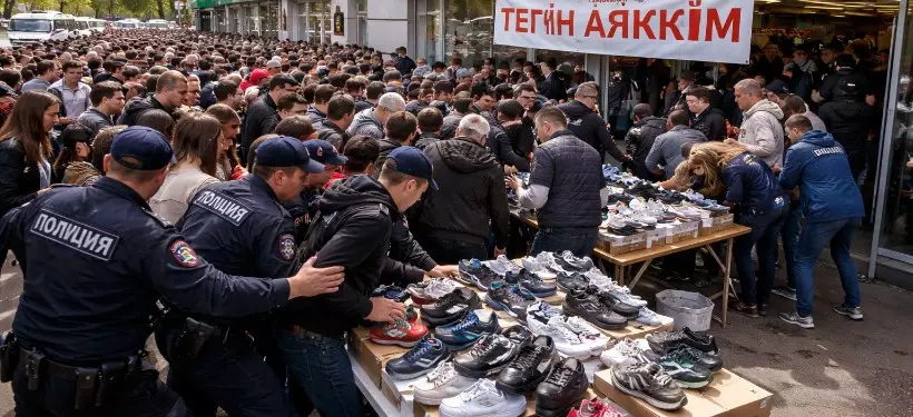 Өскеменде тегін аяқкиім таратқан тұрғын 5 тәулікке қамалды