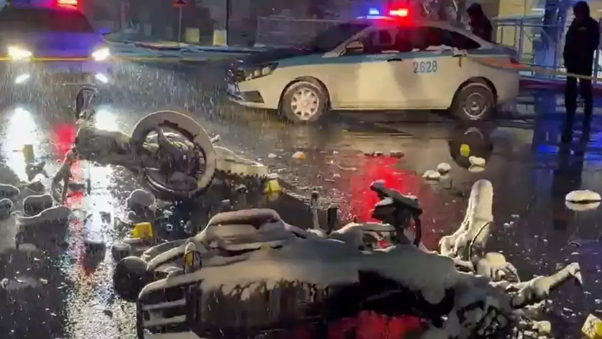 Қарағанды облысында екі мотоцикл жол апатына түсіп, екі адам көз жұмды