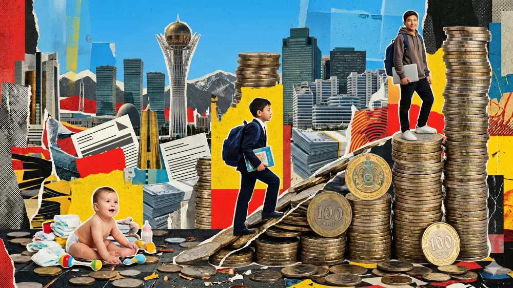 Қазақстанда бала “қанша тұрады“: жөргектен бастап жоғары біліміне дейін кететін шығын мөлшері қандай?