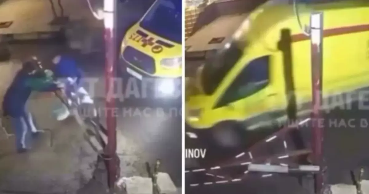  Шлагбаумды сындырған: Павлодарда жедел жәрдем бригадасы биіктен құлаған баланы құтқаруға ұмтылды 