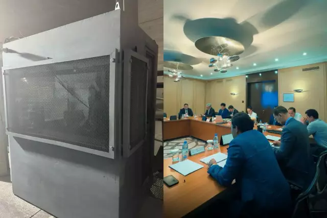 На руднике Нурказган внедрены защитные кабины-капсулы для операторов конвейеров