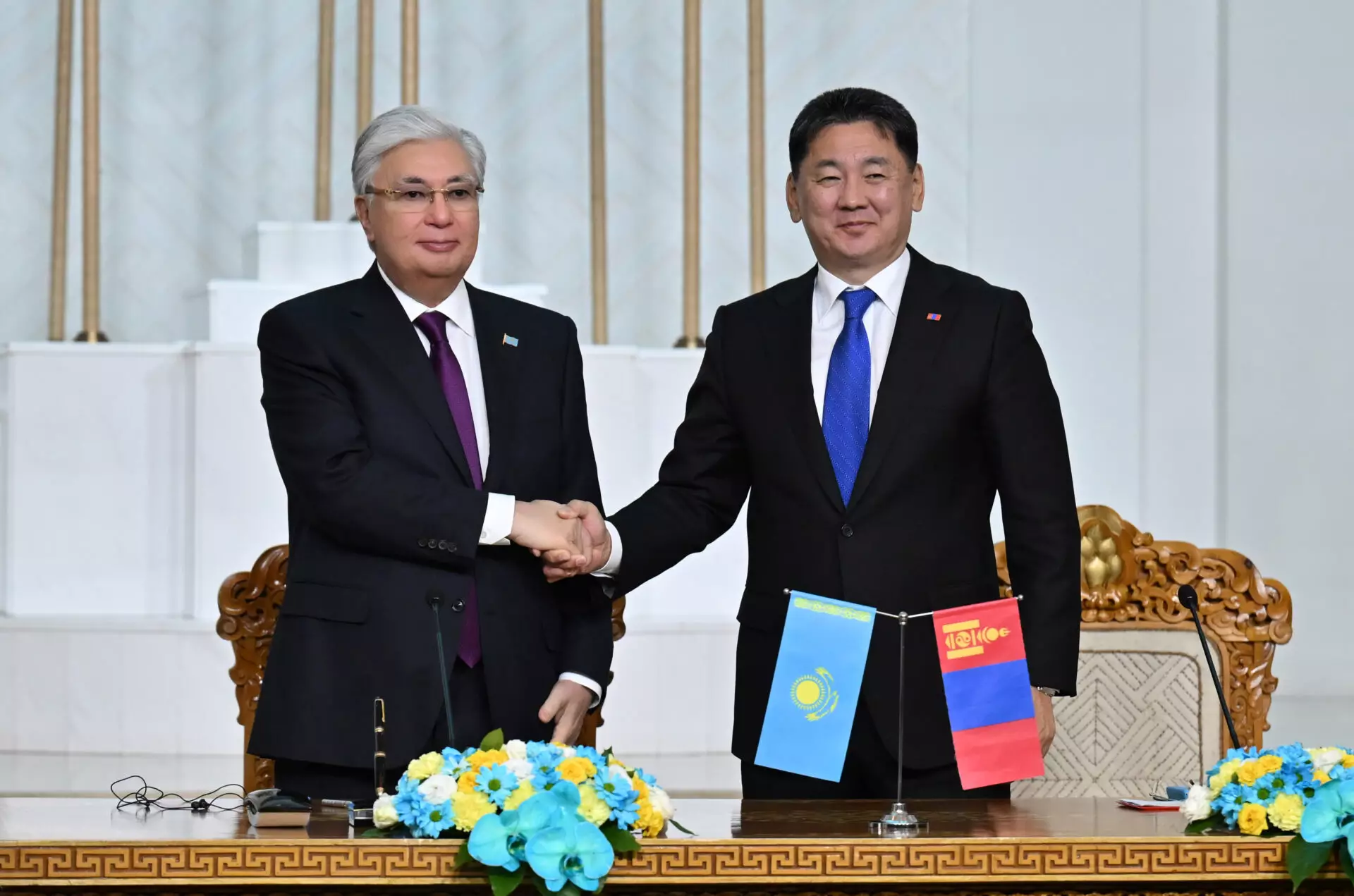 Президент Монголии посетит Казахстан с государственным визитом