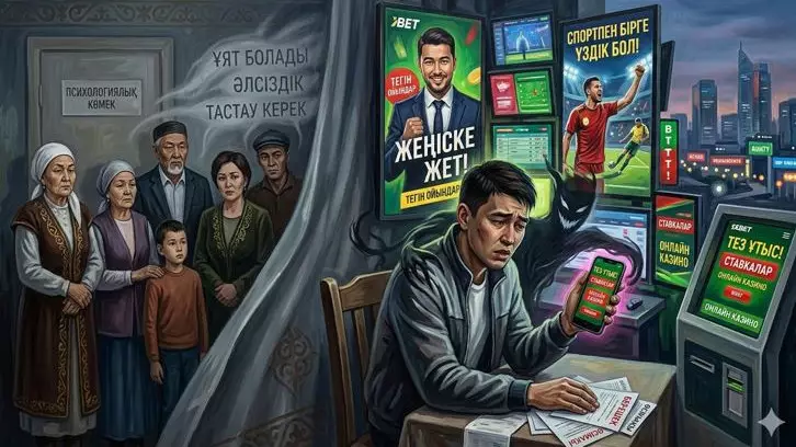 Қазақстанда лудоманияны ерікті емдеу мəдениеті неге қалыптаспай жатыр?