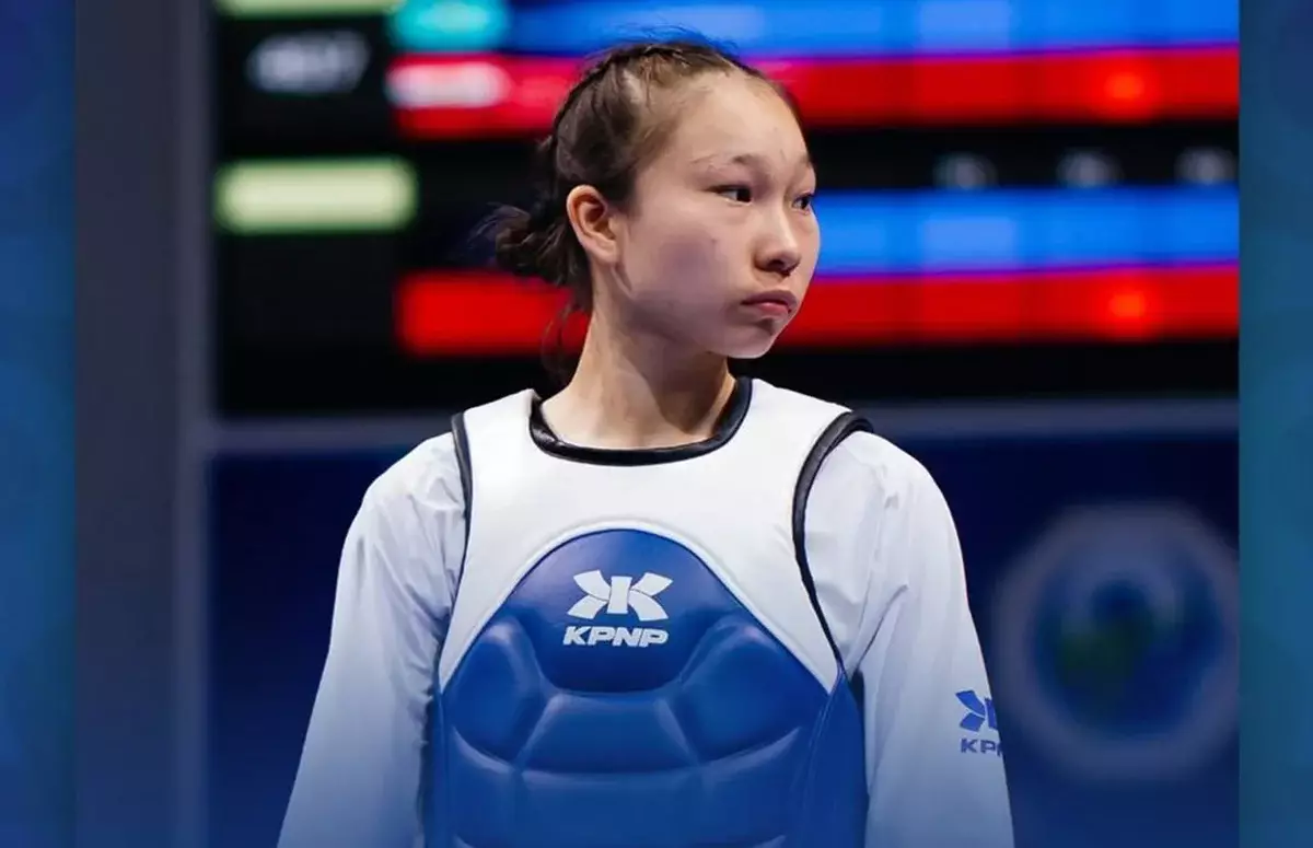 20 жылдан кейінгі тарихи алтын: Айым Серікбаева - таеквондодан жастар арасындағы әлем чемпионы