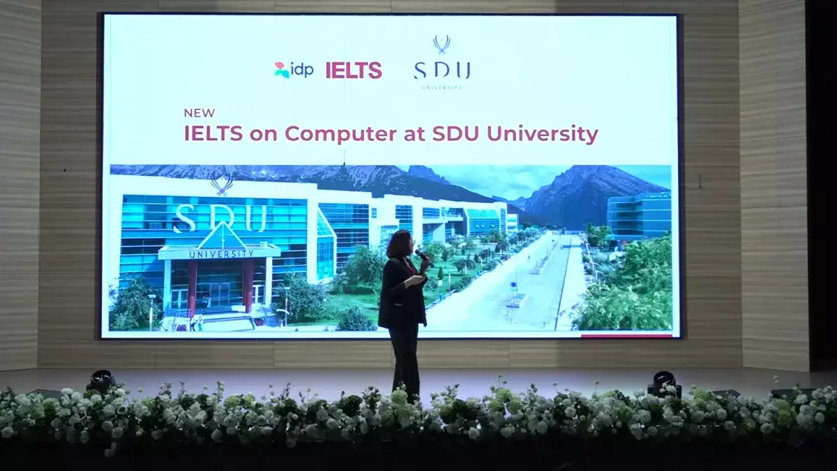 SDU университеті базасында IELTS тест орталығы ашылды